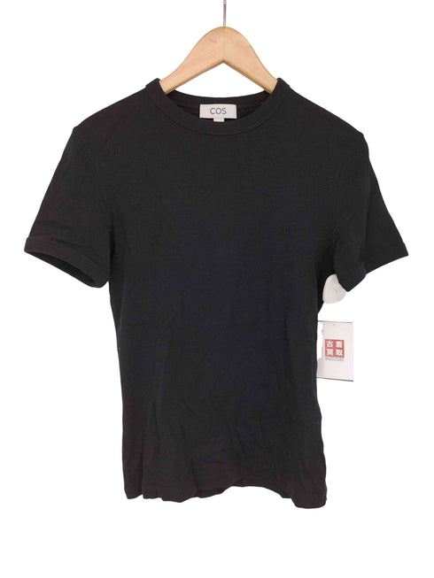 コス COS SLIM RIBBED T-SHIRT スリムフィットリブTシャツ メンズ import:XS