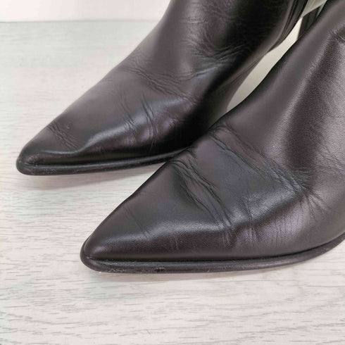 ザラ ZARA チェーン ショートレザーヒールブーツ メンズ JPN:27.5