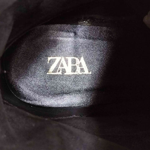 ザラ ZARA チェーン ショートレザーヒールブーツ メンズ JPN:27.5