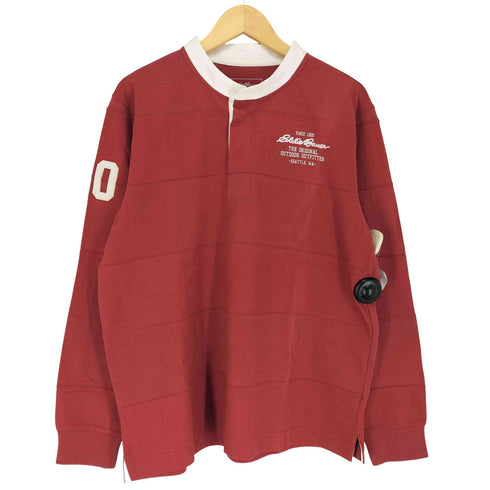 エディーバウアー Eddie Bauer スタンドカラーラガーシャツ メンズ L