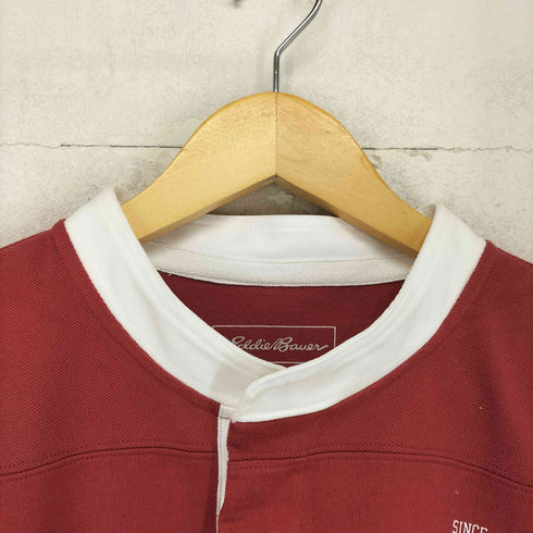 エディーバウアー Eddie Bauer スタンドカラーラガーシャツ メンズ L