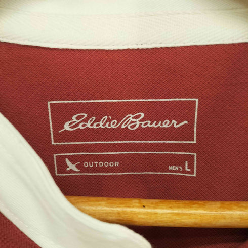 エディーバウアー Eddie Bauer スタンドカラーラガーシャツ メンズ L