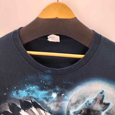 ギルダン GILDAN スカルプリント オーバーサイズ T-shirt メンズ 3XL