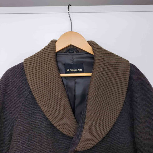 Mr.SWALLOW ウール ドンキーコート メンズ import:M