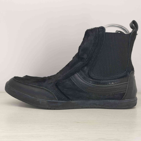 ディーゼル DIESEL THUNDER サンダー ハラコ レザー ハイカット シューズ Y2K メンズ US:7.5