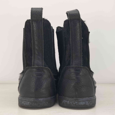 ディーゼル DIESEL THUNDER サンダー ハラコ レザー ハイカット シューズ Y2K メンズ US:7.5