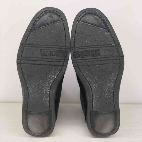 ディーゼル DIESEL THUNDER サンダー ハラコ レザー ハイカット シューズ Y2K メンズ US:7.5