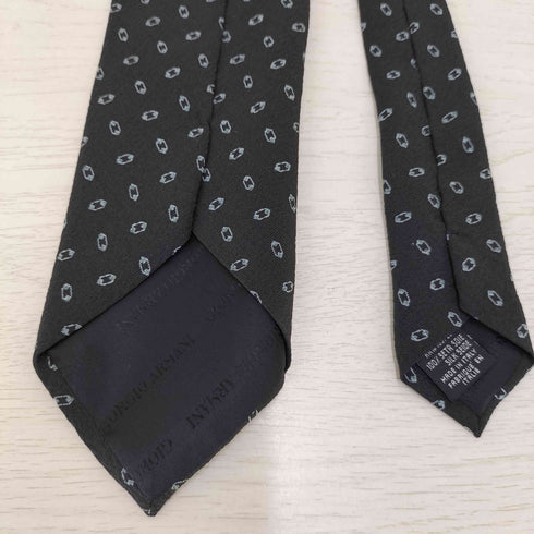 アルマーニコレツィオーニ ARMANI COLLEZIONI 総柄シルクネクタイ メンズ