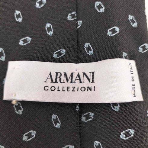 アルマーニコレツィオーニ ARMANI COLLEZIONI 総柄シルクネクタイ メンズ