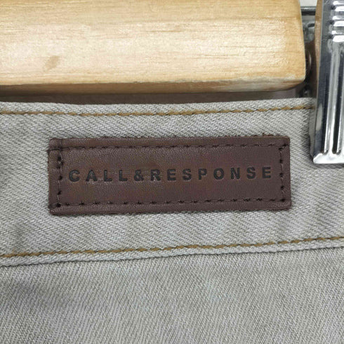 コールアンドレスポンス CALL&RESPONSE ジップフライストレートデニムパンツ メンズ 2