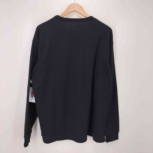 ザダファーオブセントジョージ The DUFFER of ST.GEORGE WAFFLE CREW-NECK L/S TEE メンズ import:L