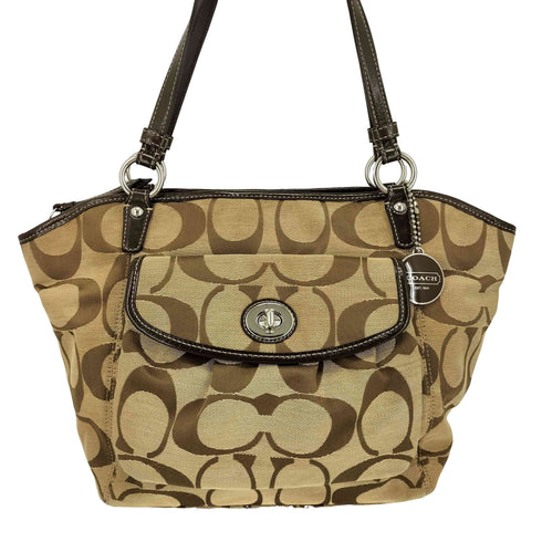 コーチ COACH シグネチャートートバック レディース
