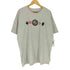ヘインズ Hanes 霜降り 両面プリントクルーネックTシャツ メンズ 2XL
