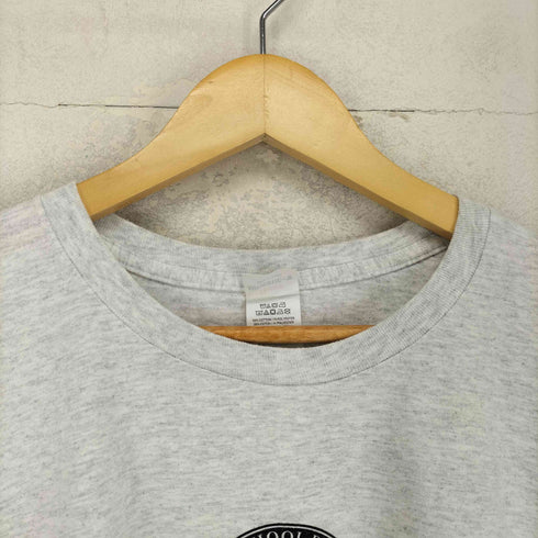 ヘインズ Hanes 霜降り 両面プリントクルーネックTシャツ メンズ 2XL