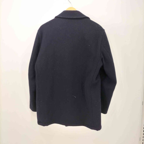 ジェイプレス J.PRESS ダブルブレスト ウール ピーコート メンズ JPN:M