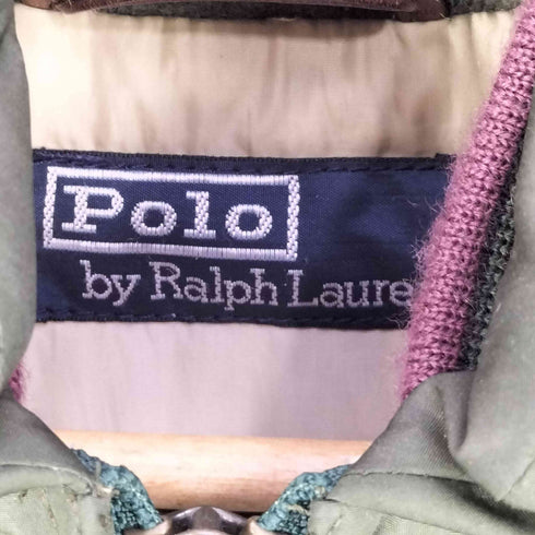 ポロバイラルフローレン Polo by RALPH LAUREN 90S ポニー刺繍 ダウンジャケット メンズ import:M