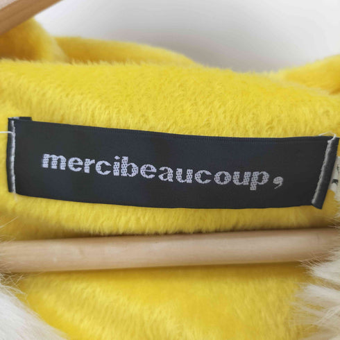 メルシーボークー mercibeaucoup くま耳フード ボアジャケット レディース import:M