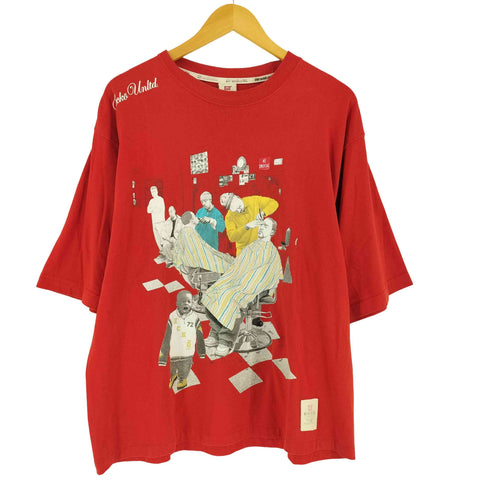 エコーアンリミテッド ECKO UNLTD バーバーショップ プリントTシャツ メンズ XL