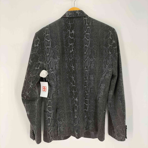ザラマン ZARA MAN パイソン柄 2Bテーラードジャケット メンズ import:M