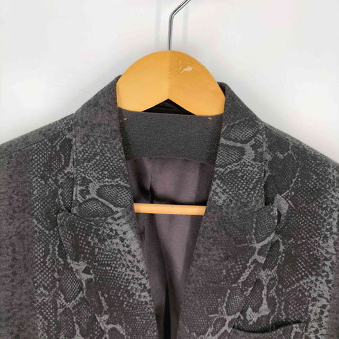 ザラマン ZARA MAN パイソン柄 2Bテーラードジャケット メンズ import:M