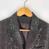 ザラマン ZARA MAN パイソン柄 2Bテーラードジャケット メンズ import:M