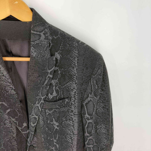 ザラマン ZARA MAN パイソン柄 2Bテーラードジャケット メンズ import:M