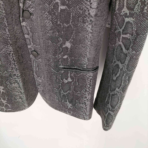 ザラマン ZARA MAN パイソン柄 2Bテーラードジャケット メンズ import:M