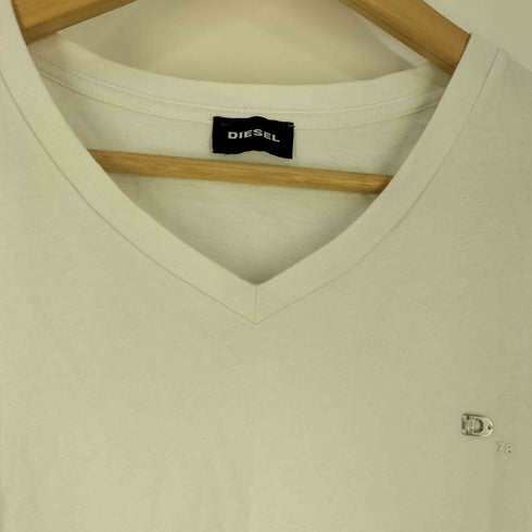 ディーゼル DIESEL ロゴ Vネック Tシャツ メンズ import:S
