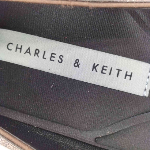 チャールズアンドキース CHARLES&KEITH グリッタースティレットパンプス レディース EUR:38