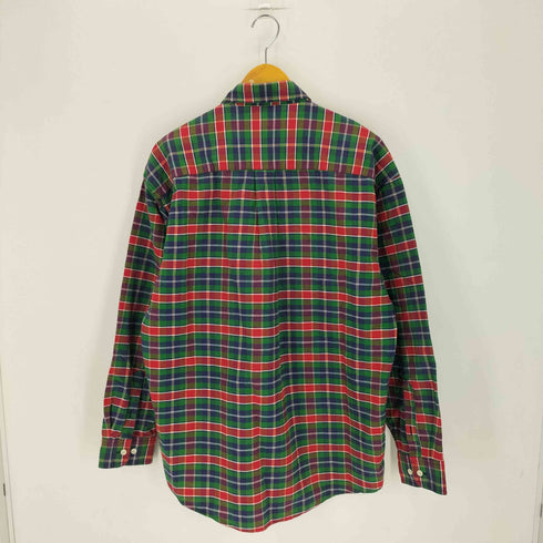 ギャップ Gap USA製 OLD 紺タグ ボタンダウンチェックシャツ メンズ import:L