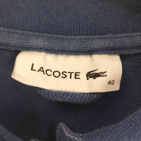ラコステ LACOSTE 鹿の子 ノースリーブワンピース レディース FR:40