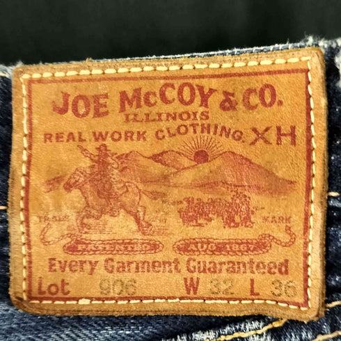 ジョーマッコイ JOE McCOY 906 ダメージ デニムパンツ メンズ W32/L32
