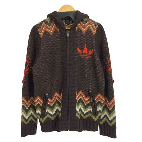 アディダスオリジナルス adidas Originals ジップアップニットパーカー メンズ JPN:L