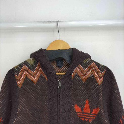 アディダスオリジナルス adidas Originals ジップアップニットパーカー メンズ JPN:L