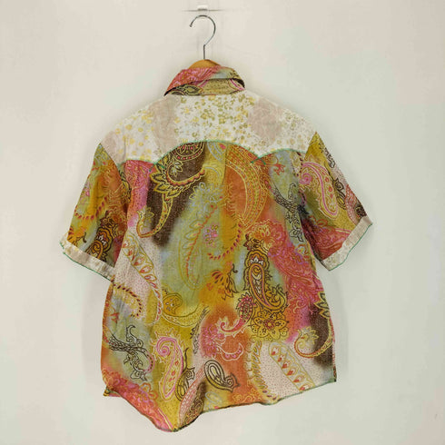 LUCKY STONE S/S ペイズリーウエスタンシャツ メンズ import:M