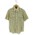 シアーズ Sears 70-80s 三角タグ 小花柄 S/S ウエスタンシャツ メンズ import:M 15-15 1/2