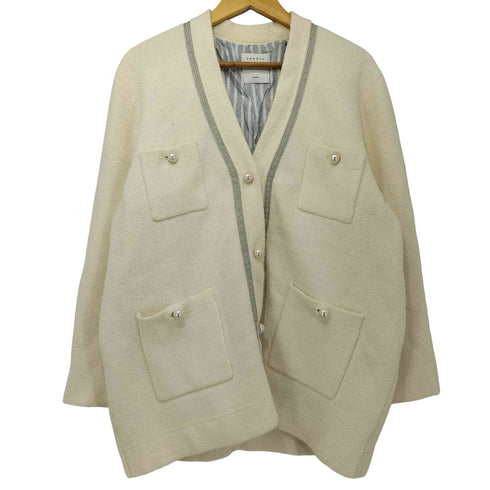 サンドロパリ sandro PARIS パイル地 カーディガン レディース 3