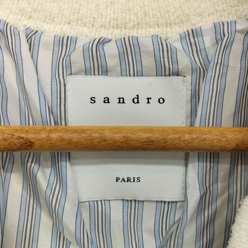 サンドロパリ sandro PARIS パイル地 カーディガン レディース 3