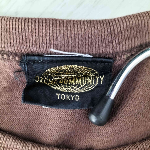 オゾンコミュニティー OZONE COMMYUNITY 両面グラフィックデザイン S/S Tシャツ メンズ JPN:M