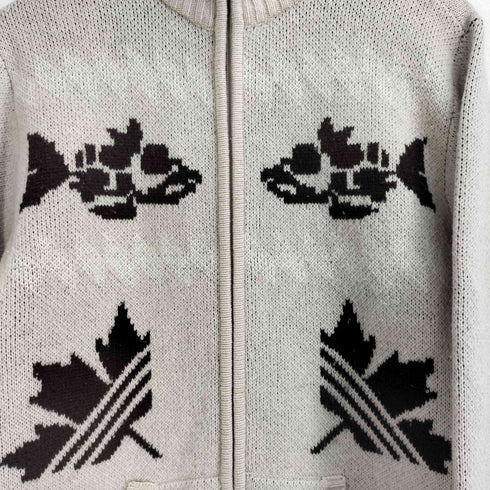 アディダスオリジナルス adidas Originals MATERIALS OF THE WORLD ジップアップニットカーディガン メンズ O