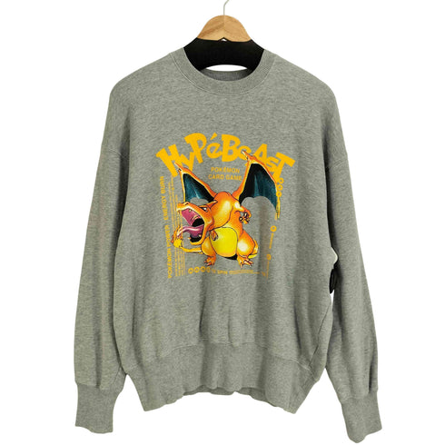 HYPEBEAST フロントアニメプリントクルーネックスウェット メンズ JPN:M