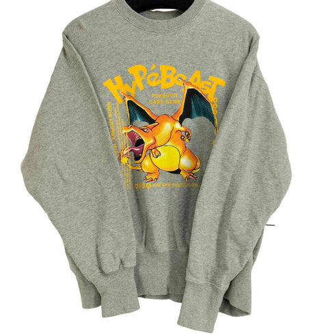 HYPEBEAST フロントアニメプリントクルーネックスウェット メンズ JPN:M