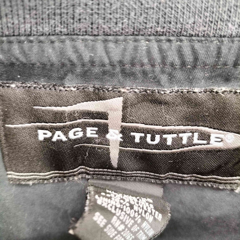PAGE&TUTTLE EAGLE VALLEY 刺繍 Vネック プルオーバー ジャケット メンズ import:XL