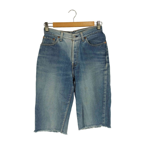リーバイス Levis 90S 17501-0115 USA製 カットオフ デニム ハーフパンツ レディース 9M