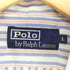 ポロバイラルフローレン Polo by RALPH LAUREN ポニー無し L/S ストライプシャツ メンズ L