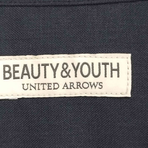 ビューティーアンドユースユナイテッドアローズ BEAUTY & YOUTH UNITED ARROWS 尾州 レギュラー フォルム テーパード シャツ メンズ JPN:L
