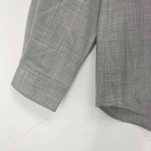 ムジラボ MUJI labo ウール混レギュラーカラーシャツ メンズ JPN:L