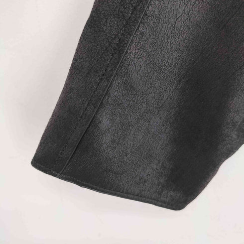 ザラ ZARA フェイクレザージャケット メンズ import:L