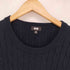 ユニクロ UNIQLO CASHMERE コットンカシミヤケーブルクルーネックセーター メンズ 3XL