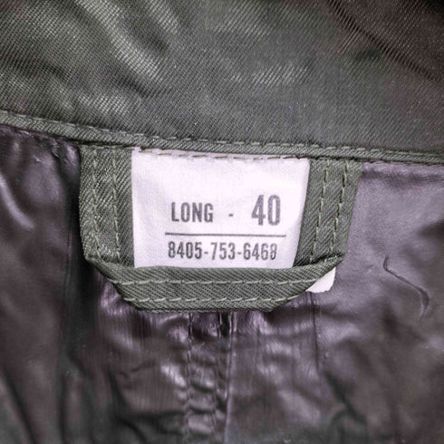 ユーエスアーミー U.S. ARMY GREEN SHADE M-2 ナイロン レインコート メンズ LONG 40